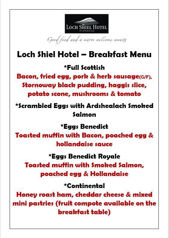 Loch Shiel Hotel Acharacle Eksteriør billede
